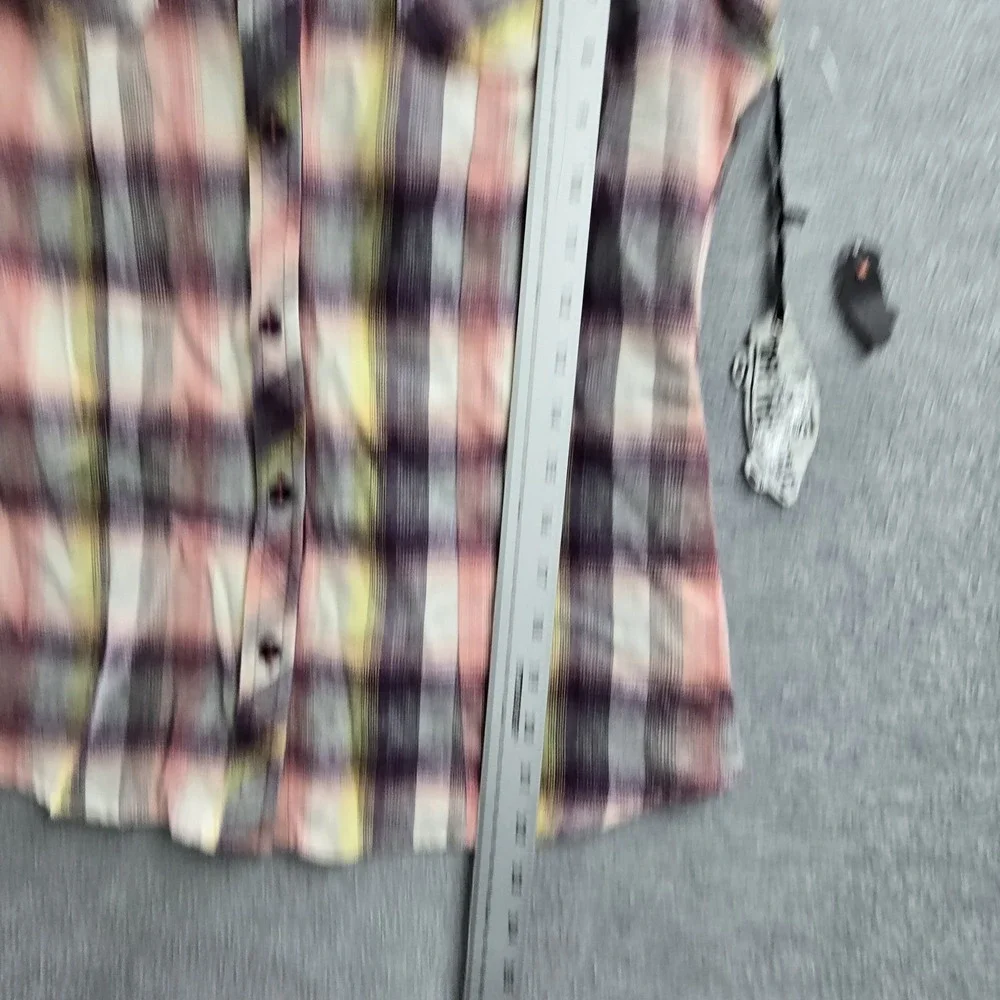 Vans Women Button Up Shirt S Plaid Flannel Hooded Grunge‎ Skater Sleeveless NWT